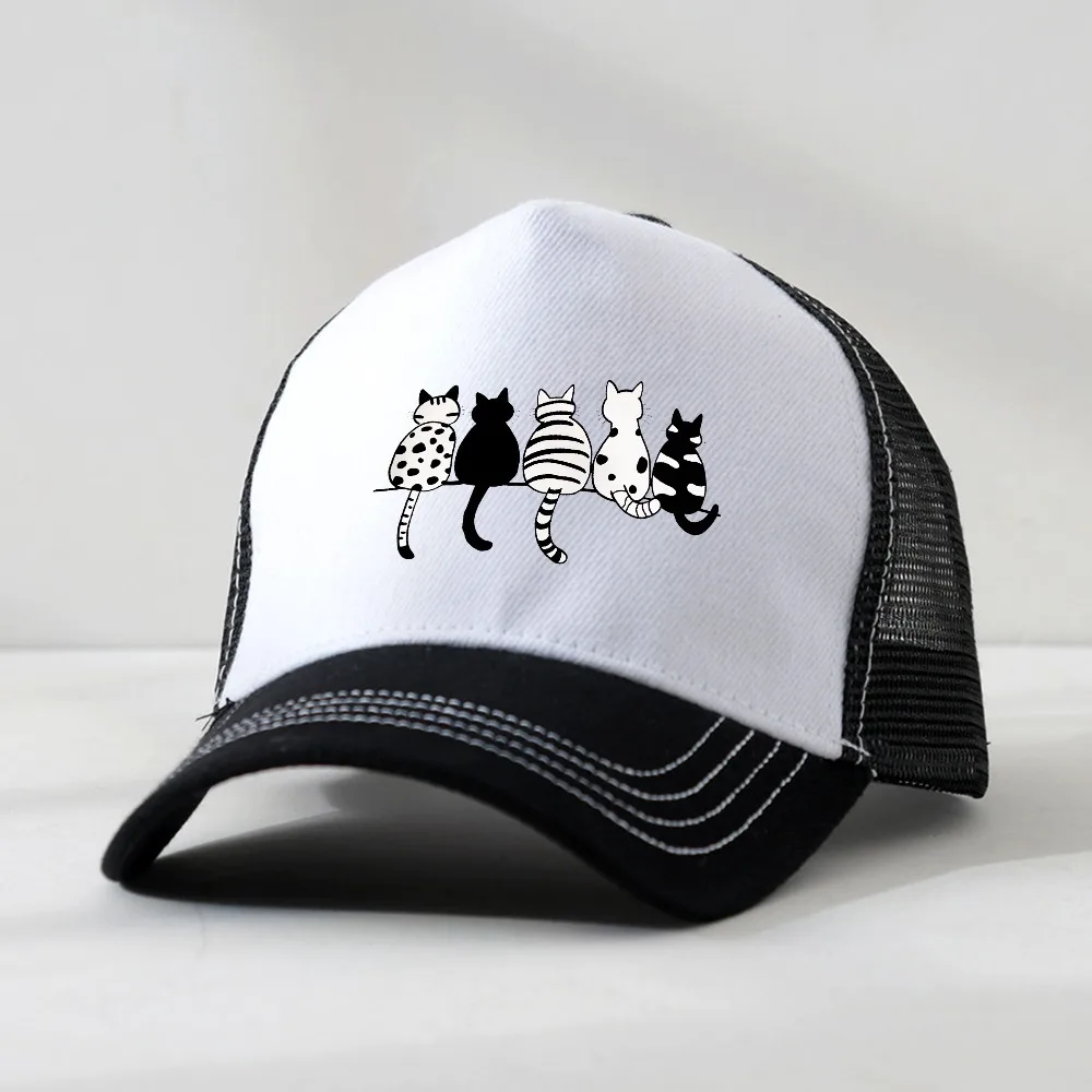 Cute four Cat Funny printing Baseball Cap Breathable Sun Protection Baseball Cap For Men Women Outdoor Adjustable Fit Caps Hat
Cute four Cat Funny printing Baseball Cap Breathable Sun Protection Baseball Cap For Men Women Outdoor Adjustable Fit Caps Hat