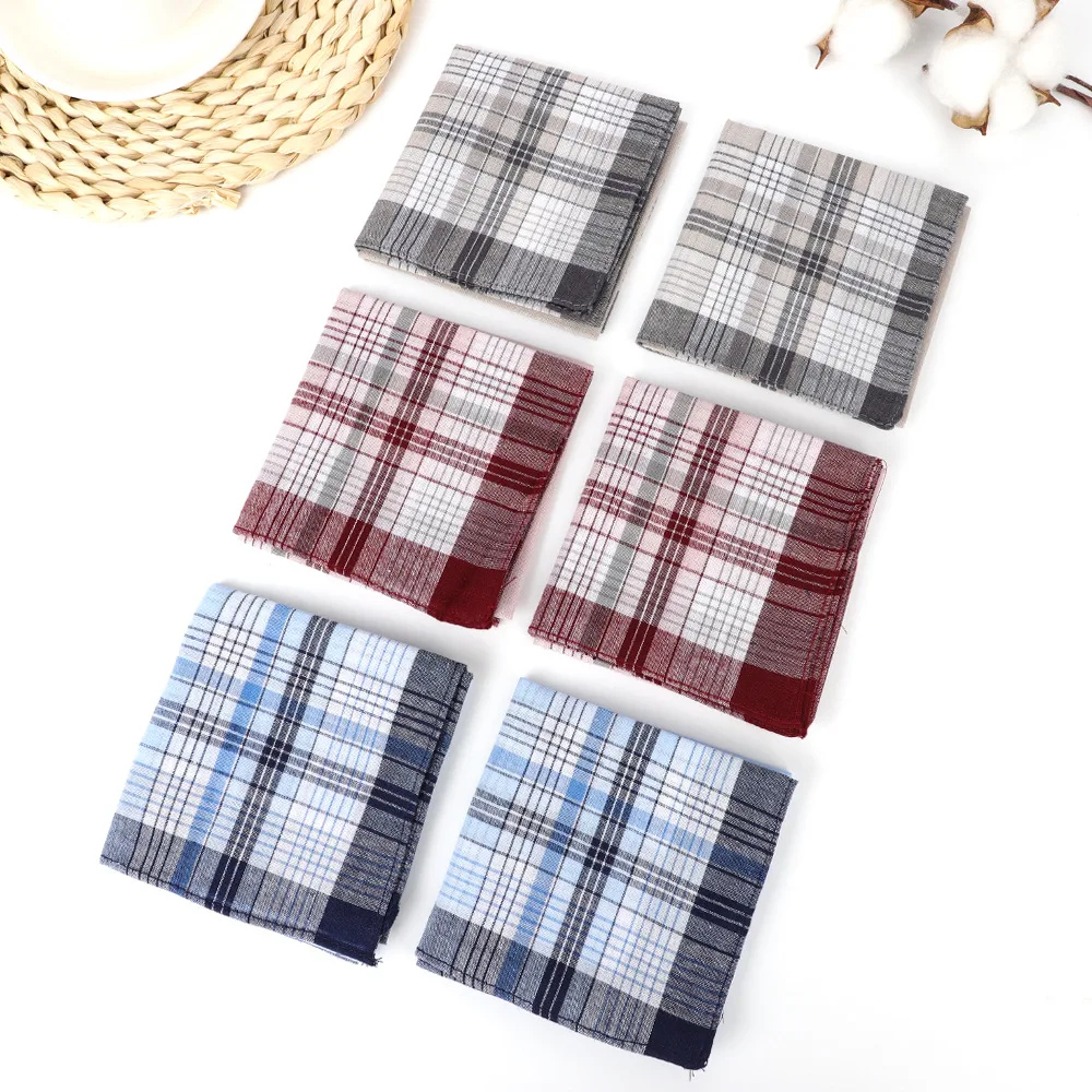 12Pcs 100% Cotton Men's Checkered Handkerchiefs Classic Plaid Pocket Squares for Elderly Soft Daily Use Hankies for Seniors
12Pcs 100% Cotton Men's Checkered Handkerchiefs Classic Plaid Pocket Squares for Elderly Soft Daily Use Hankies for Seniors