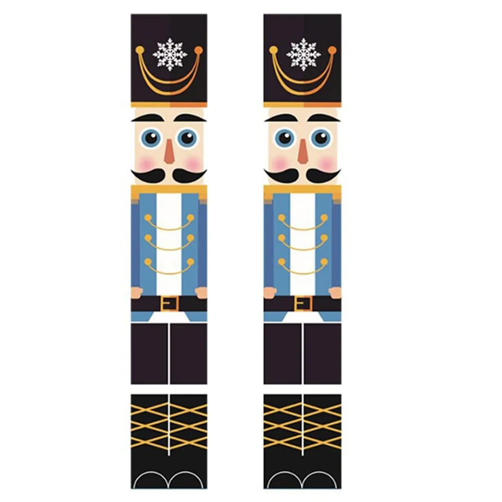 Christmas Couplets Oxford Cloth Bright Colors Festival Decor Home Office Party Gifts Christmas Door Decor Walnut Soldier
Christmas Couplets Oxford Cloth Bright Colors Festival Decor Home Office Party Gifts Christmas Door Decor Walnut Soldier