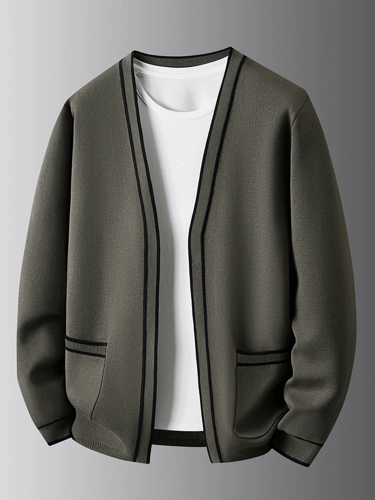 Мужской вязаный кардиган больших размеров, повседневный, свободный, модный, из полиэстера, с V-образным вырезом, длинный, тонкий, без рукавов
Мужской вязаный кардиган больших размеров, повседневный, свободный, модный, из полиэстера, с V-образным вырезом, длинный, тонкий, без рукавов