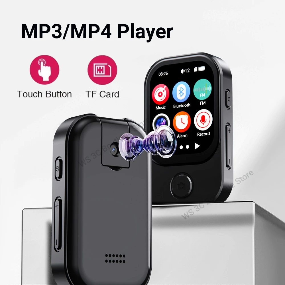 MP3 Player Bluetooth 5.4 Walkman HiFi Sound MP3 Music Player Camera Sports Walkman with FM Radio Recorder Take Picture
MP3 Player Bluetooth 5.4 Walkman HiFi Sound MP3 Music Player Camera Sports Walkman with FM Radio Recorder Take Picture