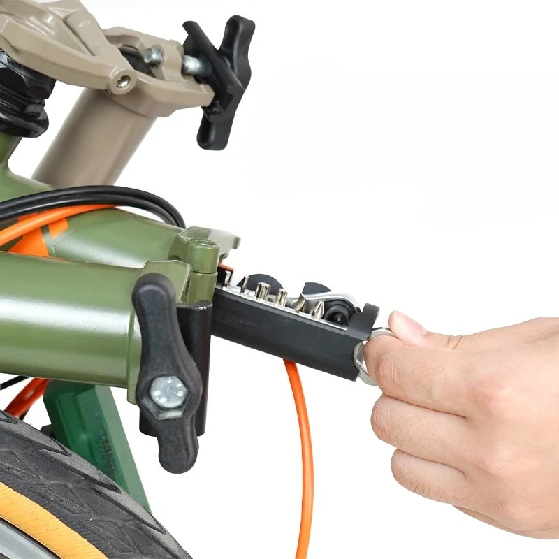 For Brompton Hidden Tool Box Wrench Bicycle Accessories Bicycle Mounting Tools Accessories magnet Frame Inner Storage Bag Kit
For Brompton Hidden Tool Box Wrench Bicycle Accessories Bicycle Mounting Tools Accessories magnet Frame Inner Storage Bag Kit