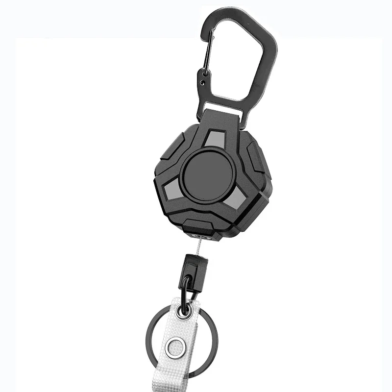Retractable Keychain Heavy Duty Belt Clip Polygonal Keychain Clip Heavy Duty Carabiner Badge Holder Keychain With Carabiner
Retractable Keychain Heavy Duty Belt Clip Polygonal Keychain Clip Heavy Duty Carabiner Badge Holder Keychain With Carabiner