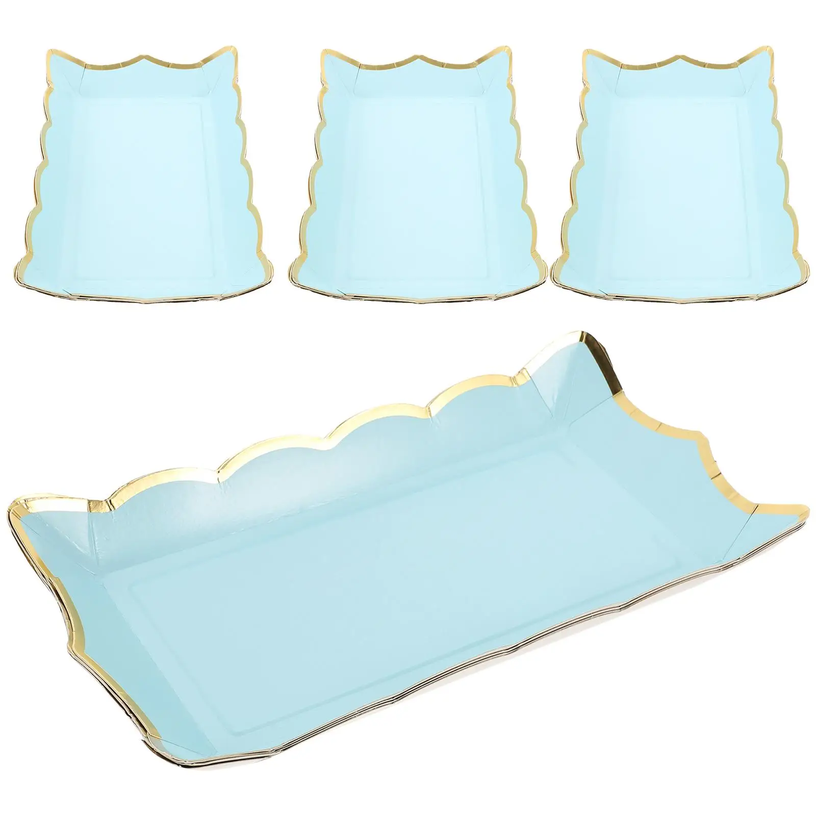 4 Pcs Disposable Square Paper BBQ Platters 9 Set for Parties Serving Desserts Cookies Fruits Snacks Cake Trays
4 Pcs Disposable Square Paper BBQ Platters 9 Set for Parties Serving Desserts Cookies Fruits Snacks Cake Trays