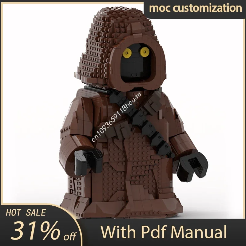 2367 шт. Moc Star Battle Jawa Mega фигурка модель строительные блоки кирпичи Diy творческая сборка развивающая игрушка подарок на праздник
2367 шт. Moc Star Battle Jawa Mega фигурка модель строительные блоки кирпичи Diy творческая сборка развивающая игрушка подарок на праздник