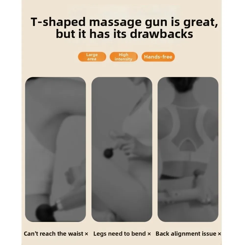 Adjustable Long-Handle Fascia Massager 4 Massage Heads 5 Modes Handheld Back Massage Device Comfortable for 7.4V1200mAh
Adjustable Long-Handle Fascia Massager 4 Massage Heads 5 Modes Handheld Back Massage Device Comfortable for 7.4V1200mAh
