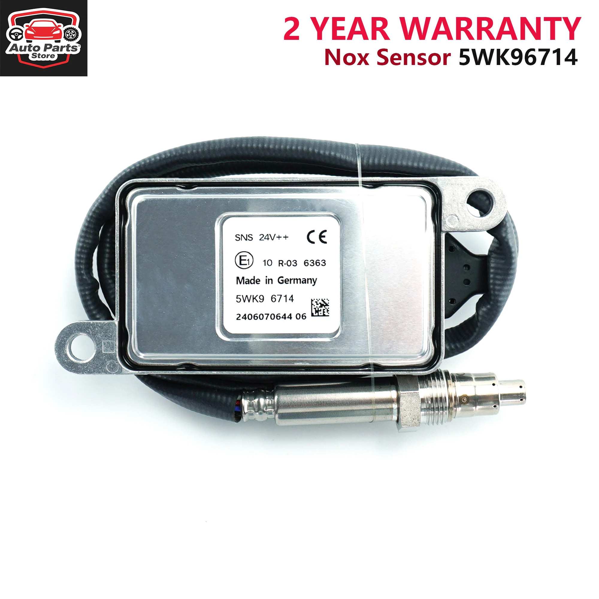5WK96714 Nox Sensor For CUMMINS Top Stability Nitrogen Oxide Sensor Excellent Quality Good Price Auto Car Parts 5WK9 6714
5WK96714 Nox Sensor For CUMMINS Top Stability Nitrogen Oxide Sensor Excellent Quality Good Price Auto Car Parts 5WK9 6714