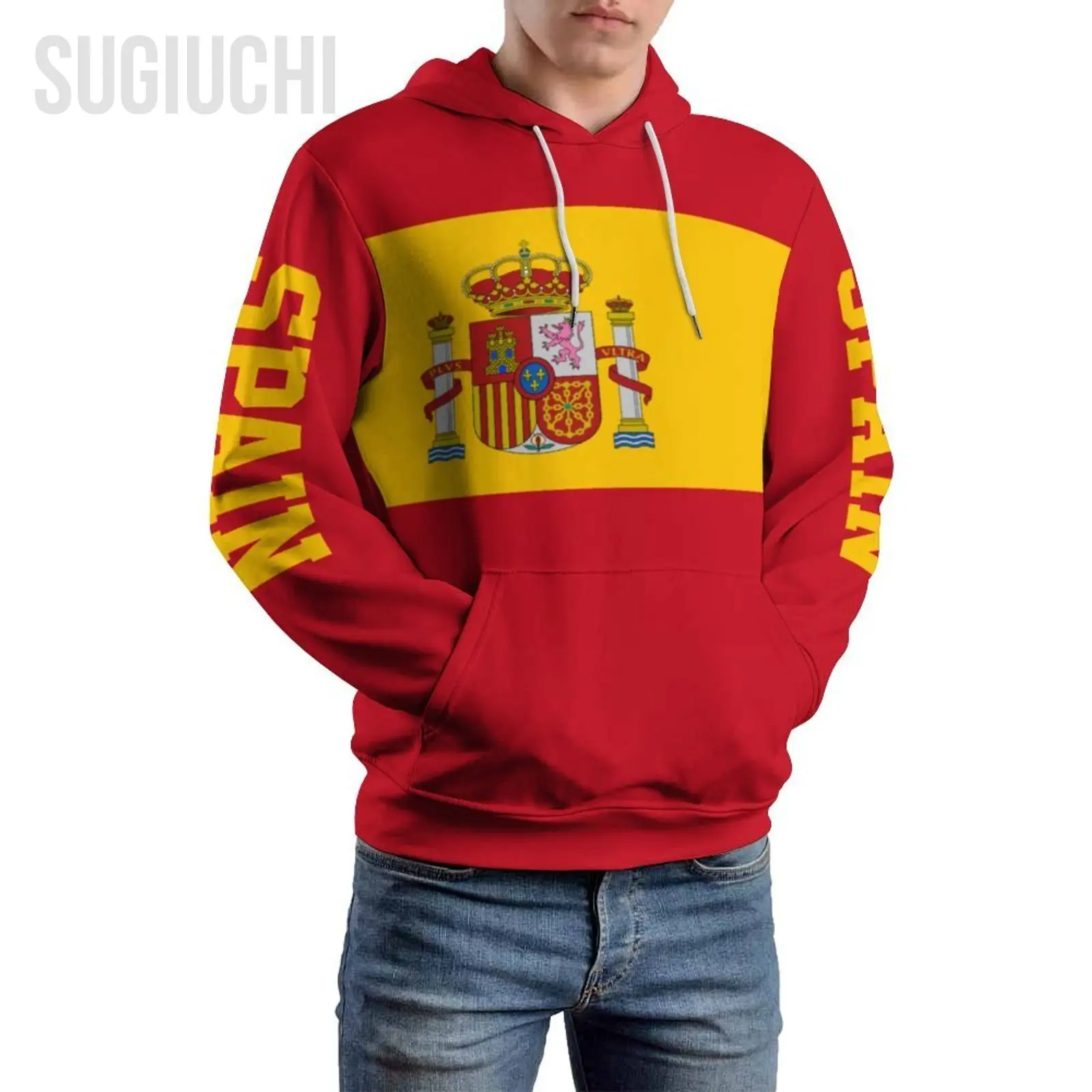 Unisex 3D Hoodie Spain Flag Men Women Polyester Harajuku Sweatshirt Pullover Hoodies Casual Cool
Unisex 3D Hoodie Spain Flag Men Women Polyester Harajuku Sweatshirt Pullover Hoodies Casual Cool