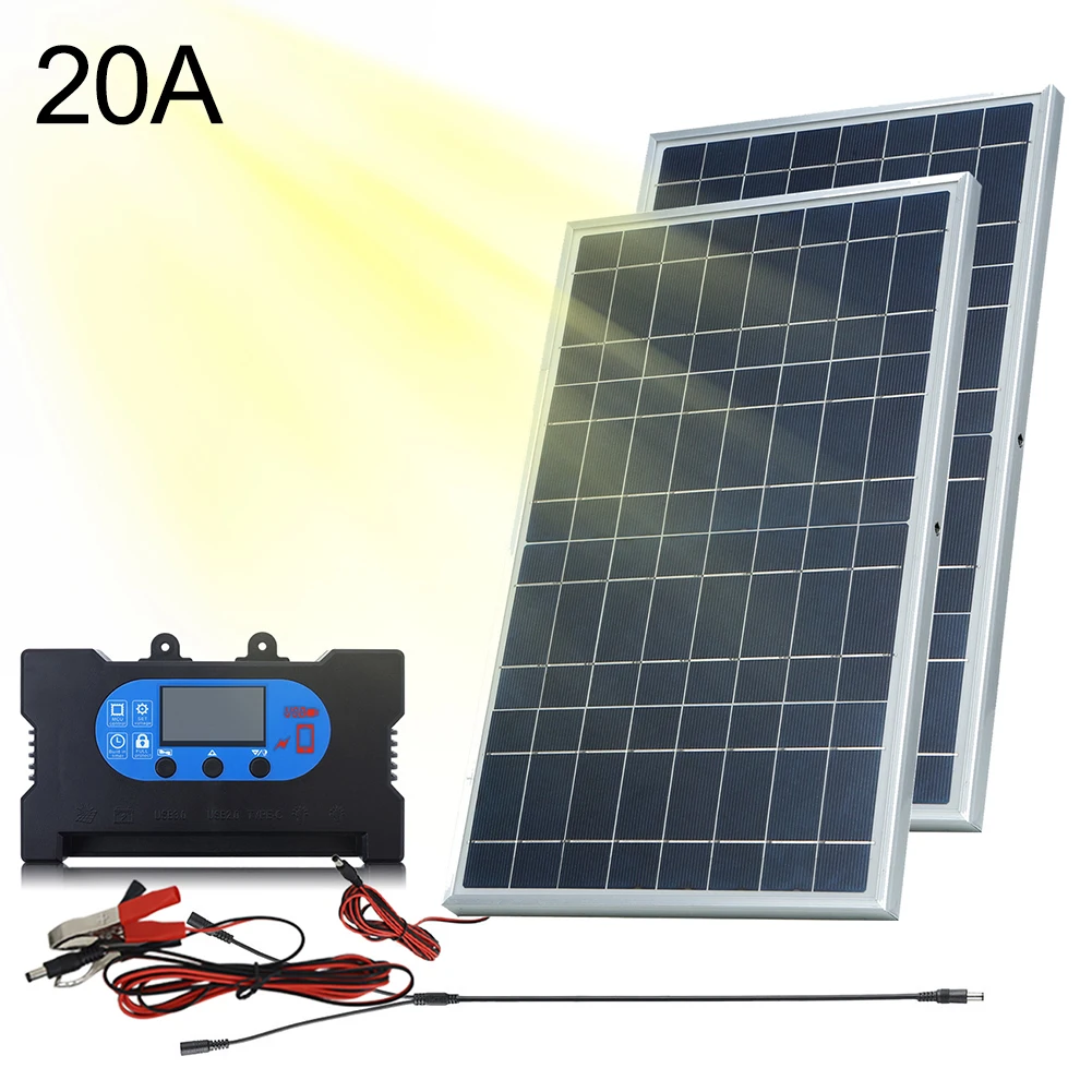 Complete Solar Charging System 10W Solar Controller Automatic Voltage Identification Comprehensive Accessory Kit
Complete Solar Charging System 10W Solar Controller Automatic Voltage Identification Comprehensive Accessory Kit
