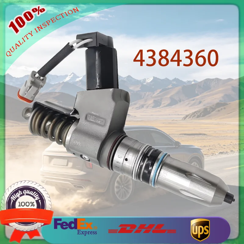 4384360 Common Rail Diesel Fuel Injector for Cummins Engine NH NT 855 QSNT14CM876N102 N14 Shantui SD22 Bulldozer
4384360 Common Rail Diesel Fuel Injector for Cummins Engine NH NT 855 QSNT14CM876N102 N14 Shantui SD22 Bulldozer