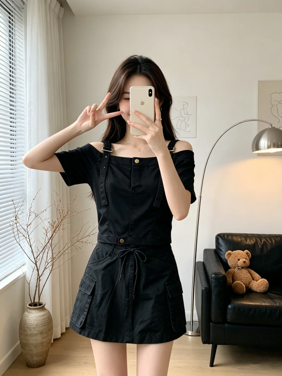 Fashionable 2026 Shoulder Bared Two-Piece Set for Women Beautiful Unique Workwear Skirt Short Sleeve Korean Style Summer Outfit
Fashionable 2026 Shoulder Bared Two-Piece Set for Women Beautiful Unique Workwear Skirt Short Sleeve Korean Style Summer Outfit