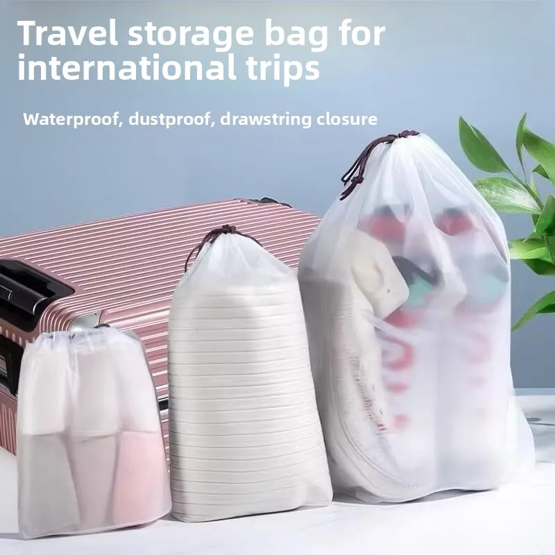 Travel Storage Bag Drawstring Dustproof Suitcase Overseas Trip Underwear Socks Clothes Shoes Organizer Bag for Everyone
Travel Storage Bag Drawstring Dustproof Suitcase Overseas Trip Underwear Socks Clothes Shoes Organizer Bag for Everyone