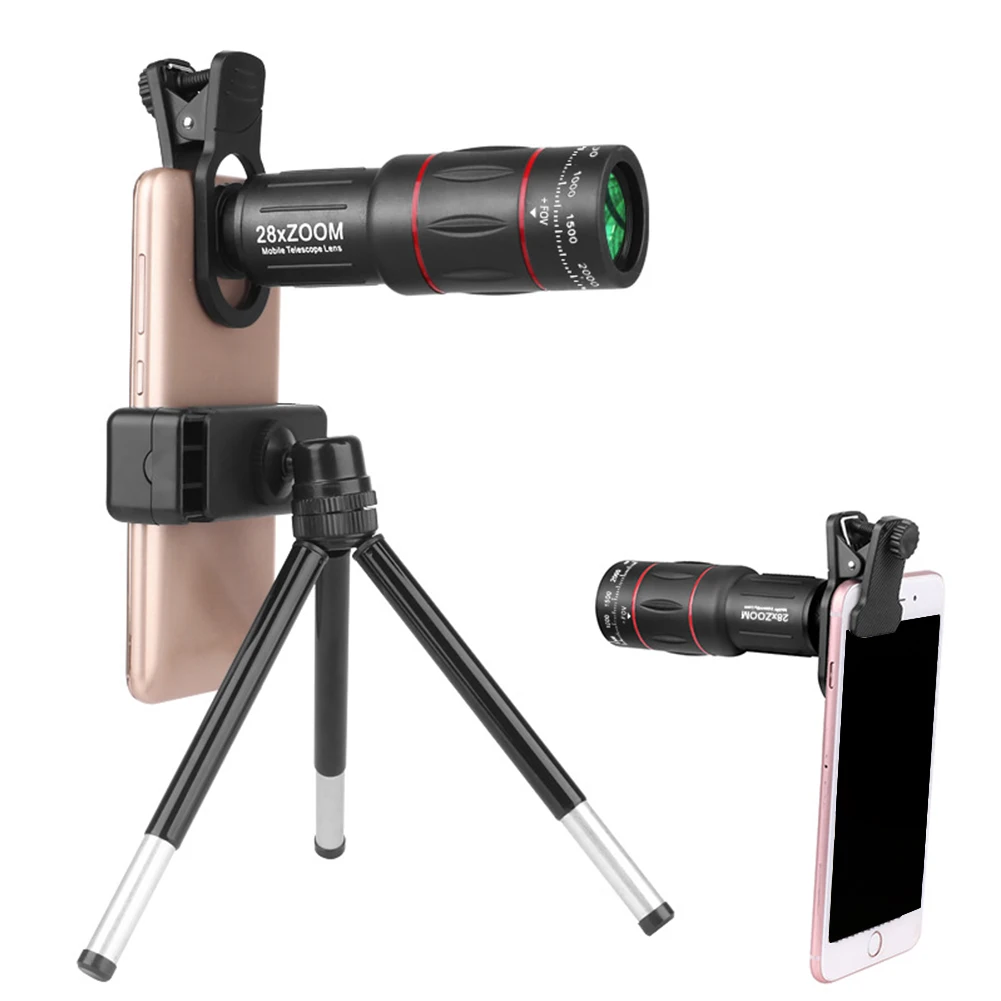 Monocular Telescope 18X 28X 36X Mobile Phone External Telephoto Lens High-definition High-definition High-definition High-defini
Monocular Telescope 18X 28X 36X Mobile Phone External Telephoto Lens High-definition High-definition High-definition High-defini