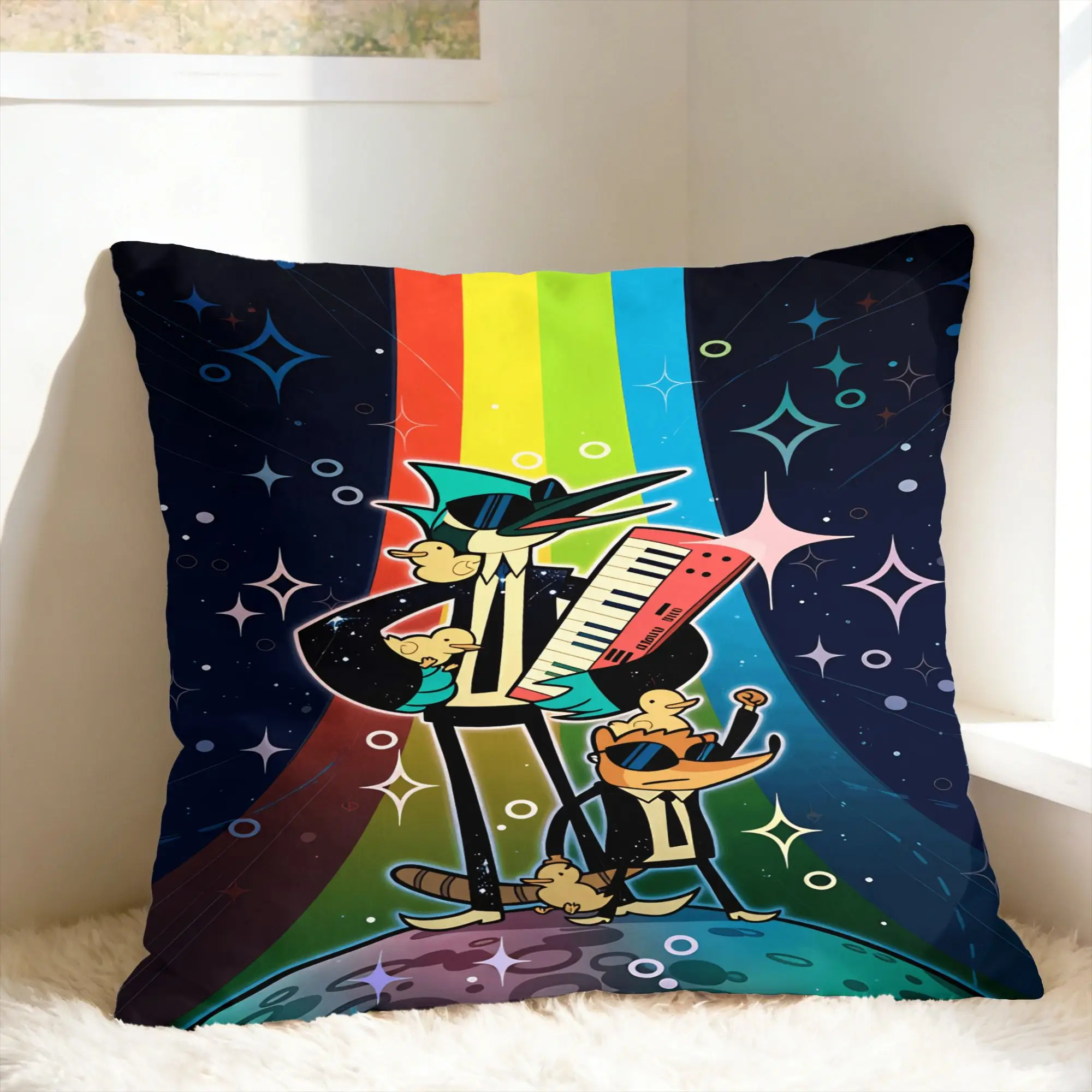 R-Regular Show Pillow Cover Morden Pillow Case For Sofa Car Home Decor Soft Cushion Cover Gift
R-Regular Show Pillow Cover Morden Pillow Case For Sofa Car Home Decor Soft Cushion Cover Gift