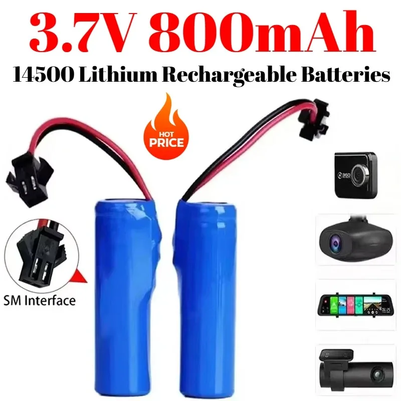14500 Lithium Rechargeable Batteries 3.7V 800mAh 14500 Battery for Electric Toothbrush Shaver for JJRC C2 D828 RC Car Shaver
14500 Lithium Rechargeable Batteries 3.7V 800mAh 14500 Battery for Electric Toothbrush Shaver for JJRC C2 D828 RC Car Shaver