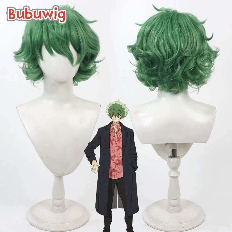 Bubuwig Synthetic Hair Majima Cosplay Wigs Lycoris Recoil Majima Roleplay Halloween 30cm Short Wavy Green Men Wig Heat Resistant
Bubuwig Synthetic Hair Majima Cosplay Wigs Lycoris Recoil Majima Roleplay Halloween 30cm Short Wavy Green Men Wig Heat Resistant