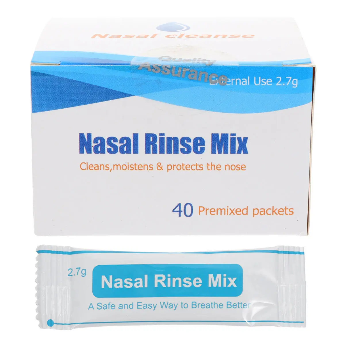40Pcs Nasal Rinse Salt Packets Safe Nasal Cavity Cleaning Mix for Professionals Daily Nose Care Nose Cleansing Salt
40Pcs Nasal Rinse Salt Packets Safe Nasal Cavity Cleaning Mix for Professionals Daily Nose Care Nose Cleansing Salt