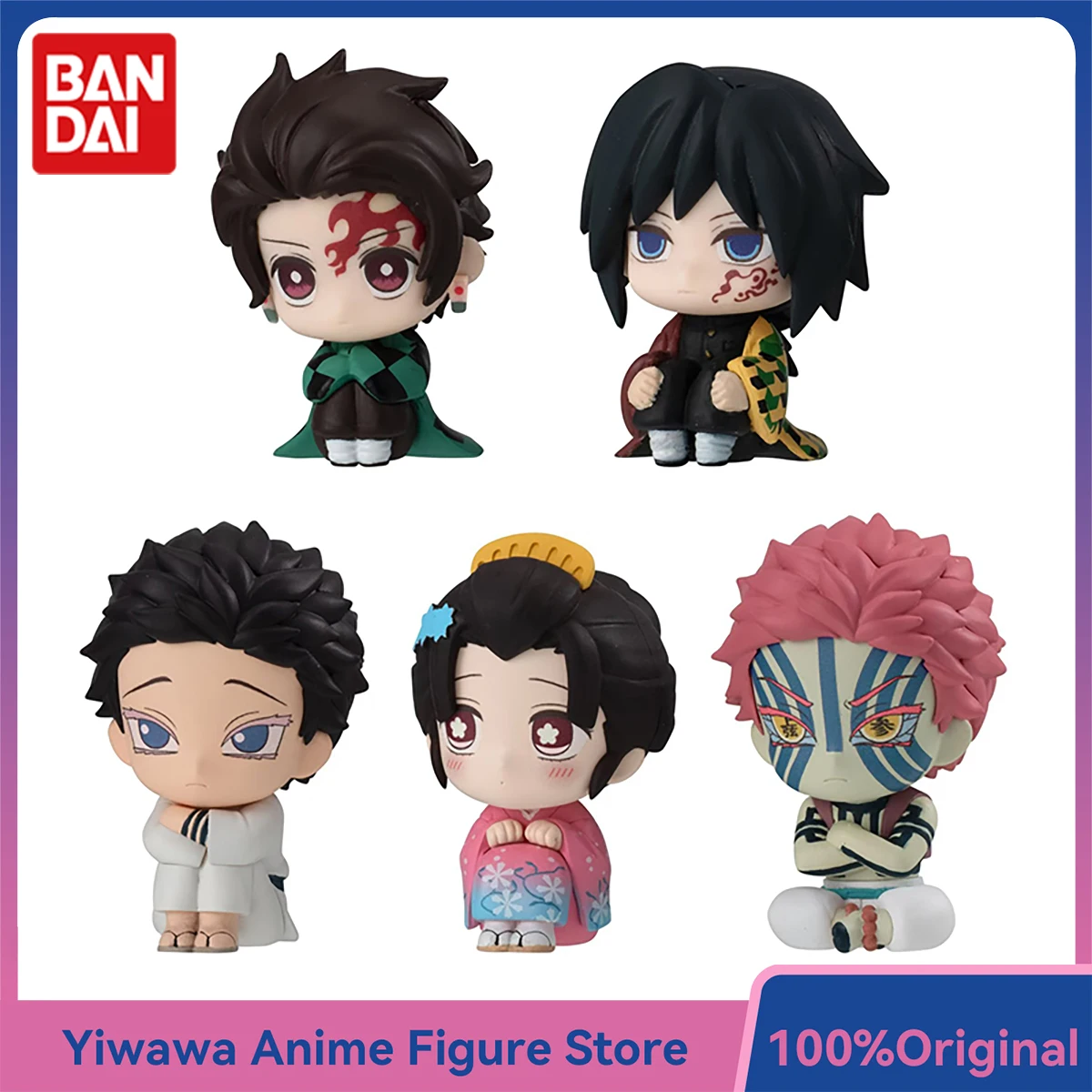 BANDAI Gashapon Demon Slayer Infinity Castle Tomioka Giyuu Kamado Tanjirou Akaza Hakuji Koyuki Anime Figures Model Toy
BANDAI Gashapon Demon Slayer Infinity Castle Tomioka Giyuu Kamado Tanjirou Akaza Hakuji Koyuki Anime Figures Model Toy