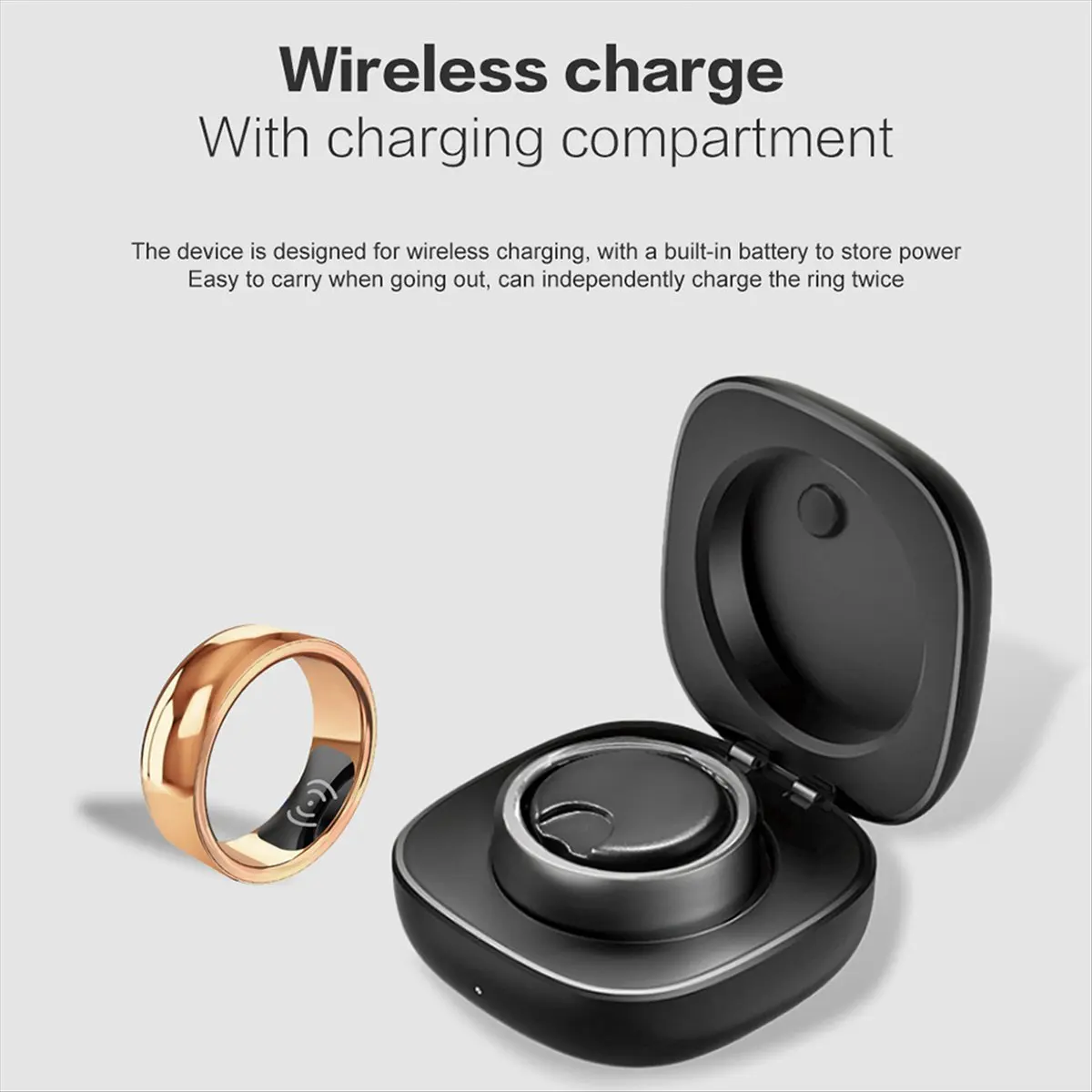 SR200 Smart Ring Activity Fitness Tracker Blood Oxygen Blood Pressure Sleep Monitor Finger Ring for IOS Android C
SR200 Smart Ring Activity Fitness Tracker Blood Oxygen Blood Pressure Sleep Monitor Finger Ring for IOS Android C