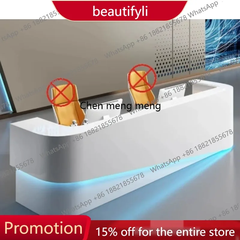01A Business Office Reception Desks Pulpit Table Checkstand Storage Reception Desks Beauty Artificial Board Furniture
01A Business Office Reception Desks Pulpit Table Checkstand Storage Reception Desks Beauty Artificial Board Furniture