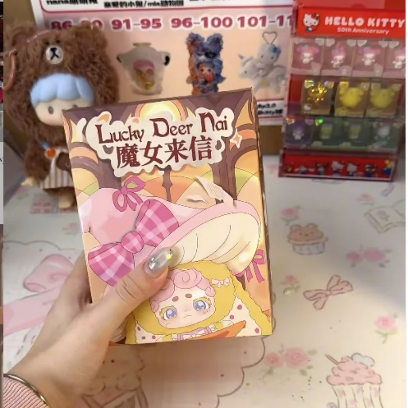 New Original Lucky Deer Nai Goodnight Bunny Witch'S Letter Blind Box Plush Doll Sand Eyes Toy Cute Desktop Decor Gift For Girls
New Original Lucky Deer Nai Goodnight Bunny Witch'S Letter Blind Box Plush Doll Sand Eyes Toy Cute Desktop Decor Gift For Girls