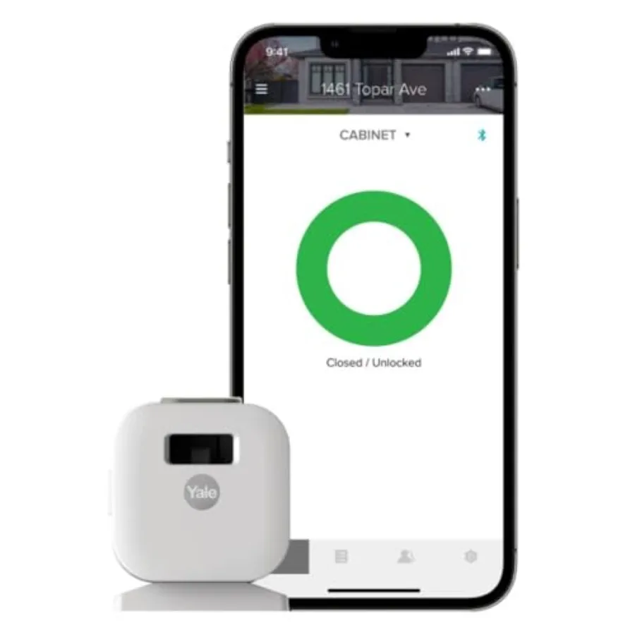Smart Cabinet Lock - Secure Medicine, Liquor, Cleaning Supply and Other cabinets. Child Proof. Magnet and Key Free Access with
Smart Cabinet Lock - Secure Medicine, Liquor, Cleaning Supply and Other cabinets. Child Proof. Magnet and Key Free Access with