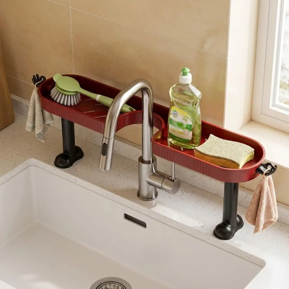 No-Drill Bathroom Storage Rack Removable Rustproof Faucet Sink Shelf Large Capacity Space Saving Sink Drying Rack Shower
No-Drill Bathroom Storage Rack Removable Rustproof Faucet Sink Shelf Large Capacity Space Saving Sink Drying Rack Shower