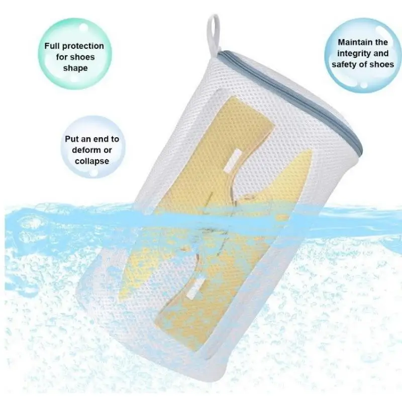 Heavy-Duty Mesh Shoe Washing Bag with Zipper, Multipurpose Laundry Bag for Sneakers, Bras & Delicates – Washer Safe
Heavy-Duty Mesh Shoe Washing Bag with Zipper, Multipurpose Laundry Bag for Sneakers, Bras & Delicates – Washer Safe