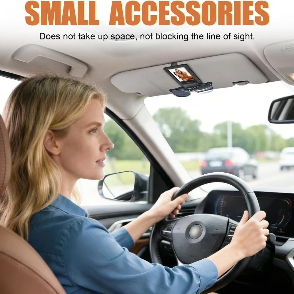 2-in-1 Car Visor Clip Anti-Fall Universal Magnetic Sun Visor Clip Decorative with Photo/ID Card Slot Sunglasses Holder Clip
2-in-1 Car Visor Clip Anti-Fall Universal Magnetic Sun Visor Clip Decorative with Photo/ID Card Slot Sunglasses Holder Clip