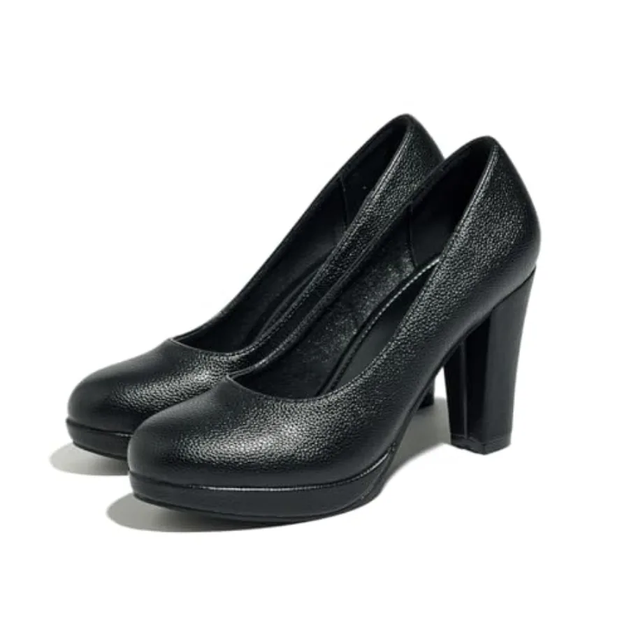 Women's Pumps High Chunky Block Heel Dress Shoes Closed Round Toe Comfortable Heels
Women's Pumps High Chunky Block Heel Dress Shoes Closed Round Toe Comfortable Heels