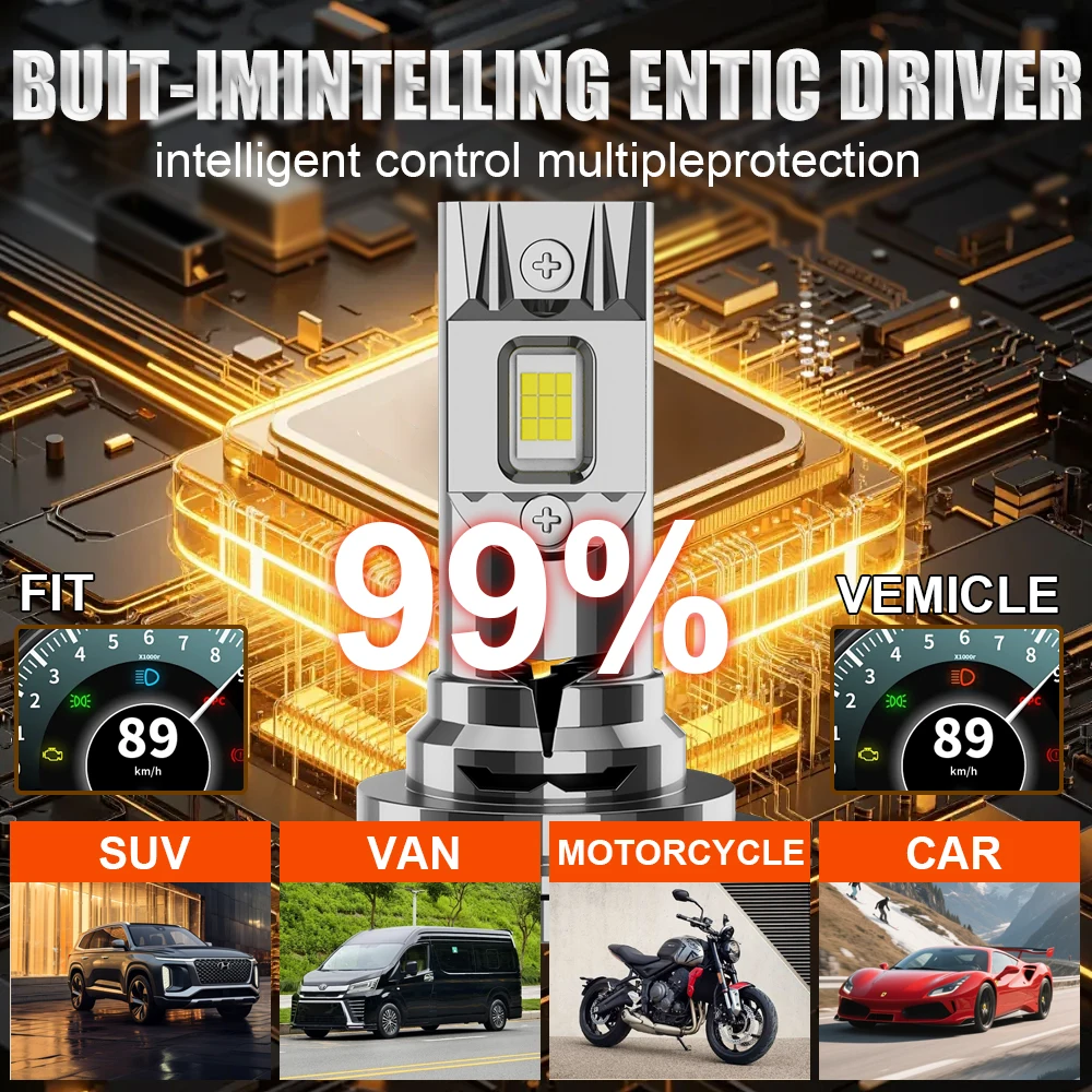 H7 Светодиодные фонари CANBUS Автомобильная лампа 6000K Белая 1000000LM Супер яркая турбо-автоматическая лампа Мини-беспроводная фара Plug&Play 12V
H7 Светодиодные фонари CANBUS Автомобильная лампа 6000K Белая 1000000LM Супер яркая турбо-автоматическая лампа Мини-беспроводная фара Plug&Play 12V