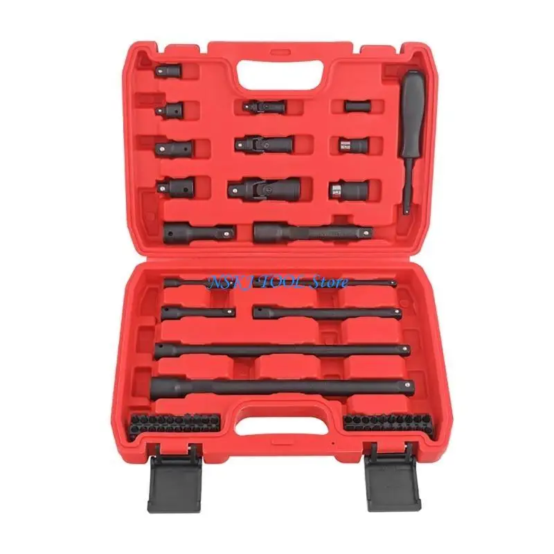 L8RC Multifunction 59pcs Socket Set with Multiple Size Pneumatic Auto Repair Socket for Enhances Efficiency in Vehicle Servicing
L8RC Multifunction 59pcs Socket Set with Multiple Size Pneumatic Auto Repair Socket for Enhances Efficiency in Vehicle Servicing