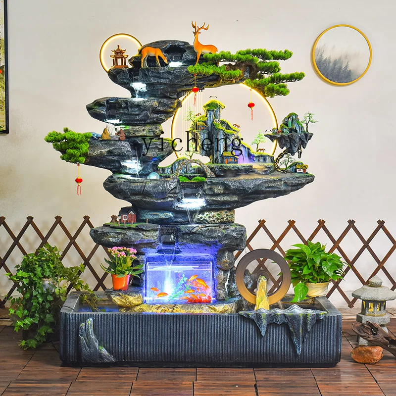 TWR large rockery water fountain humidification landscaping decoration floor-to-ceiling landscape ornament
TWR large rockery water fountain humidification landscaping decoration floor-to-ceiling landscape ornament