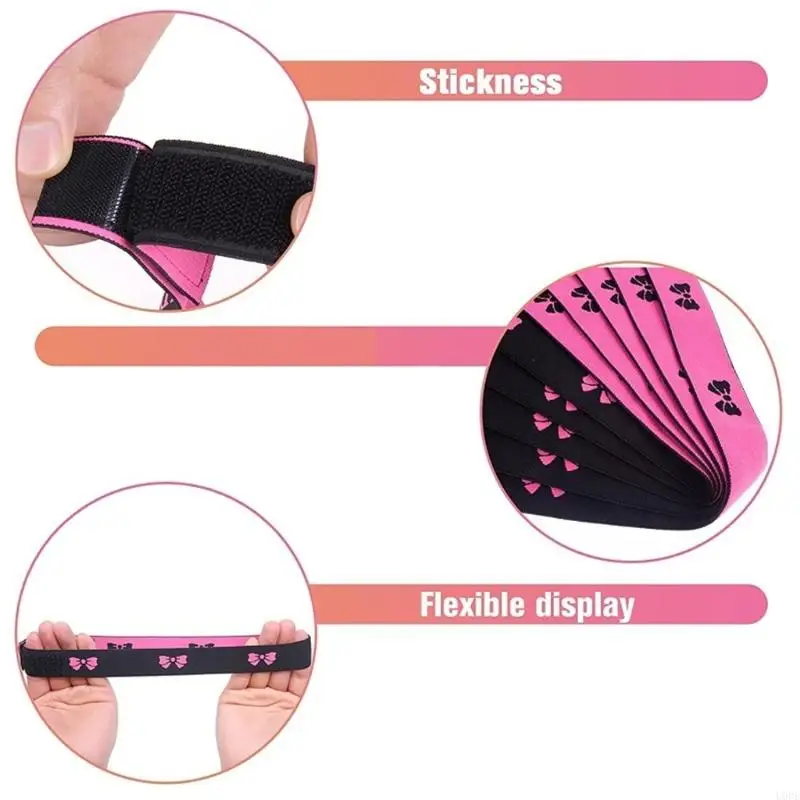U0de 2 Pcs Grip Grip Bands Bands Регулируемые эластичные ленты парики сцепления с глазкой для повязи парика для женщин
U0de 2 Pcs Grip Grip Bands Bands Регулируемые эластичные ленты парики сцепления с глазкой для повязи парика для женщин