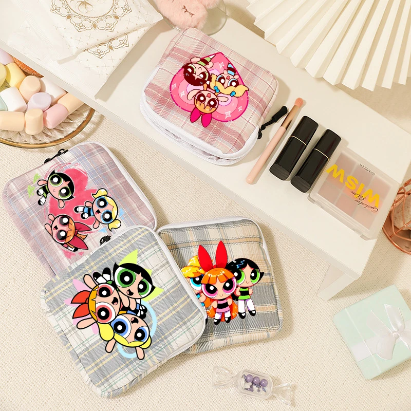 The Powerpuff Girls Women Tampon Storage Bag Kawaii Sanitary Pad Pouch Napkin Cosmetic Bags Mini Makeup Pouch Small Coin Purse
The Powerpuff Girls Women Tampon Storage Bag Kawaii Sanitary Pad Pouch Napkin Cosmetic Bags Mini Makeup Pouch Small Coin Purse