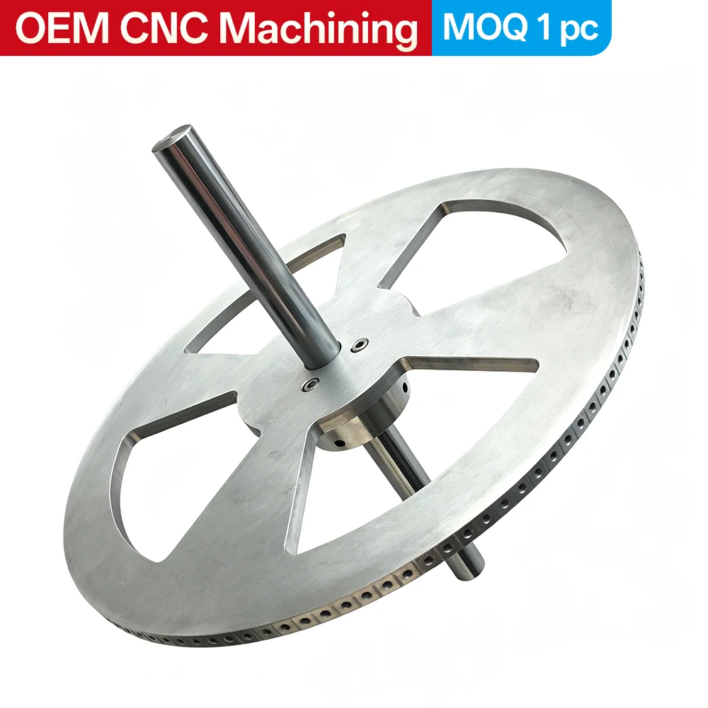 NC precision machining aluminum alloy wheel disc mechanical transmission/fixed disc aluminum alloy material high precision
NC precision machining aluminum alloy wheel disc mechanical transmission/fixed disc aluminum alloy material high precision