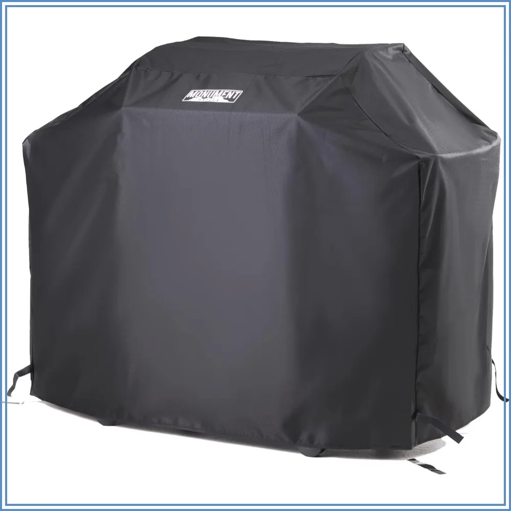 Heavy Duty Gas BBQ Grill Cover, 54x20x43 inch, Waterproof & UV Resistant, Fits 4-Burner Grills
Heavy Duty Gas BBQ Grill Cover, 54x20x43 inch, Waterproof & UV Resistant, Fits 4-Burner Grills