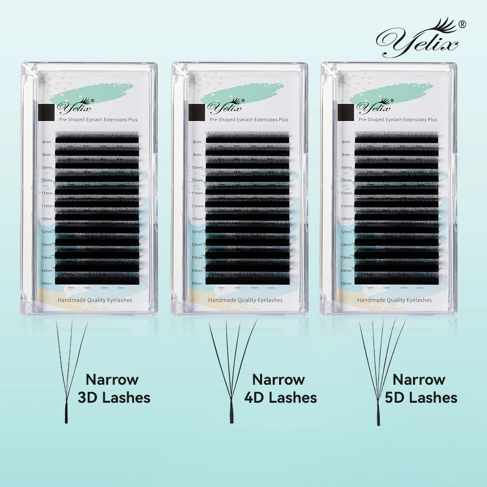 Yelix узкие 3D W/4D W/5D W-образные ресницы автоматические цветущие наращивание ресниц готовые веерные натуральные мягкие ресницы полные плотные
Yelix узкие 3D W/4D W/5D W-образные ресницы автоматические цветущие наращивание ресниц готовые веерные натуральные мягкие ресницы полные плотные
