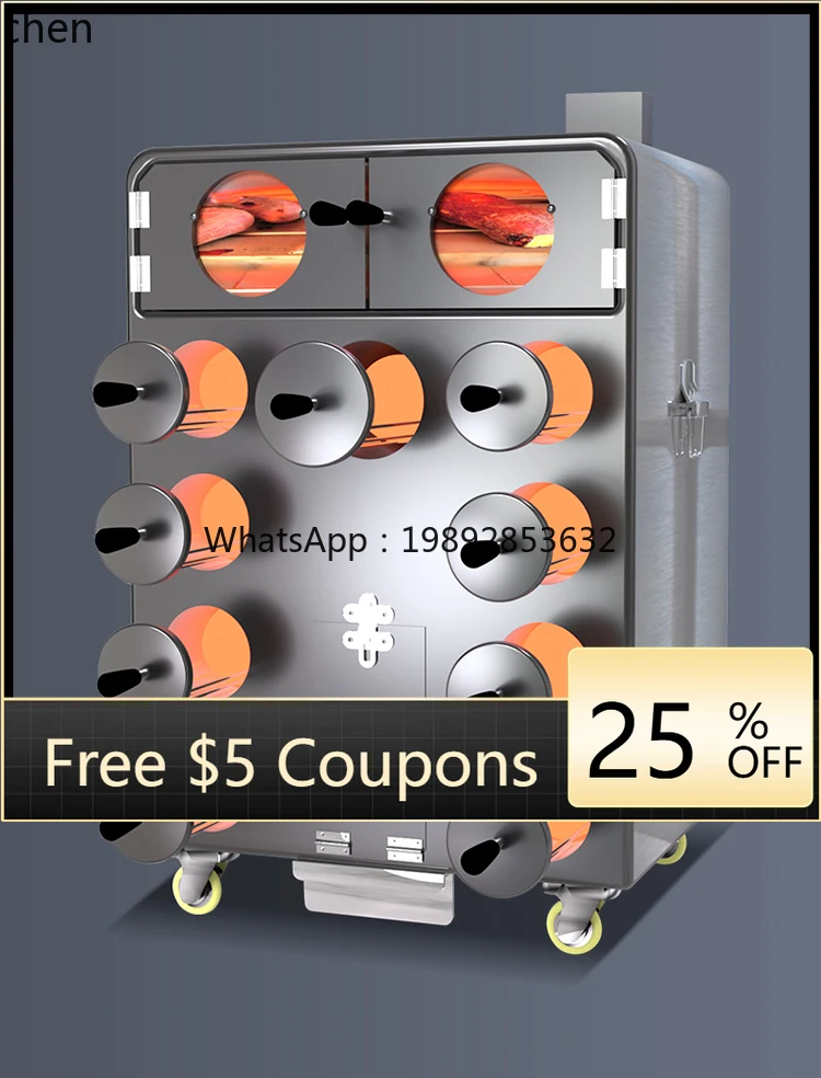 ACC Commercial Sweet Potato Roaster for Street Vending Corn Potato Rock Sugar Snow Pear
ACC Commercial Sweet Potato Roaster for Street Vending Corn Potato Rock Sugar Snow Pear