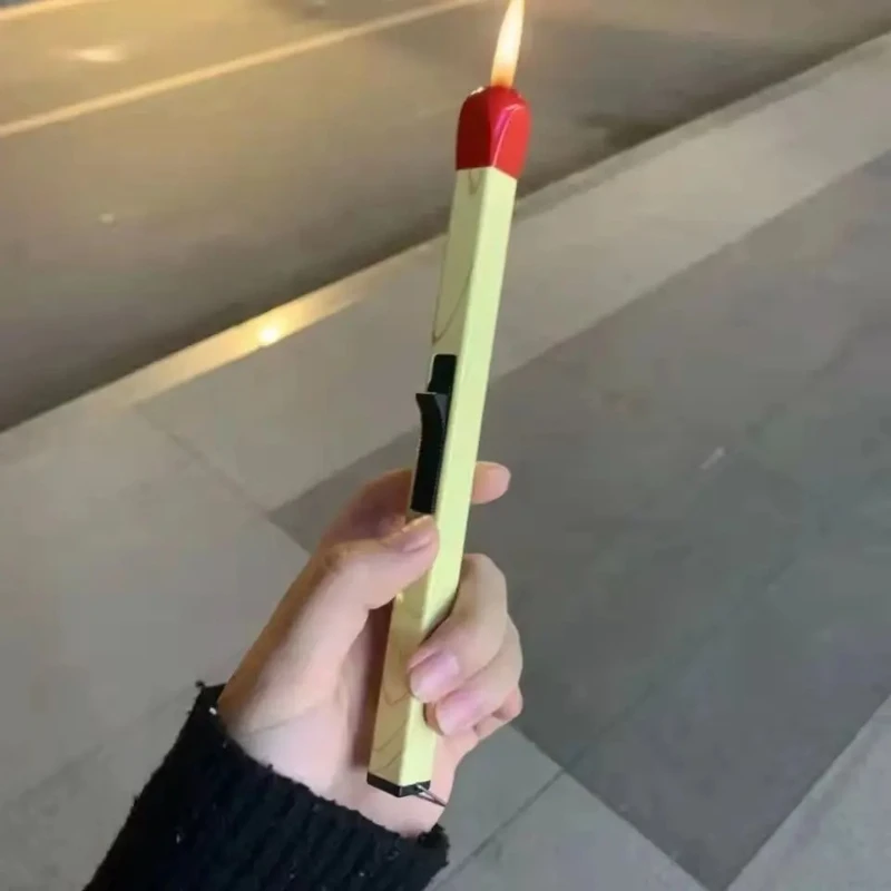 Long Matches Refillable Reusable Lighter Butane Fuel Barbecue Gas Stove Survival Tools Outdoor Men Women Cigarette Accessories
Long Matches Refillable Reusable Lighter Butane Fuel Barbecue Gas Stove Survival Tools Outdoor Men Women Cigarette Accessories