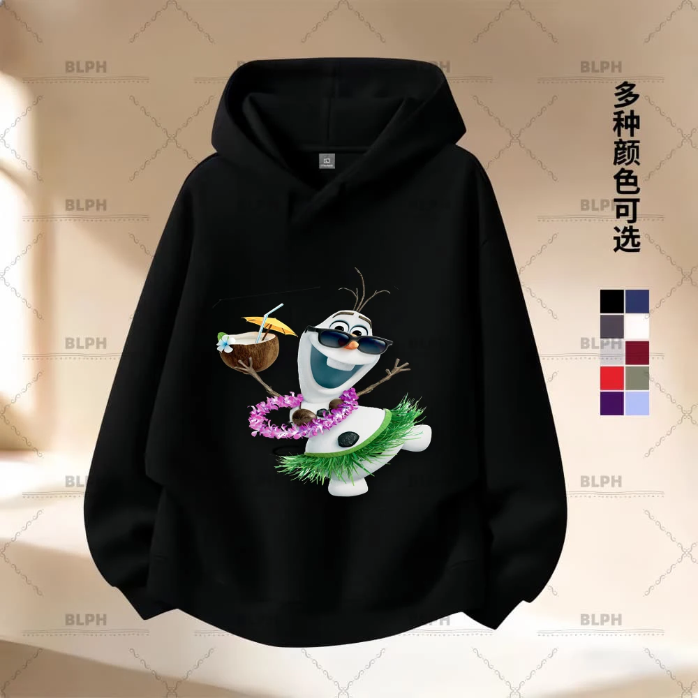Детская толстовка с капюшоном Disney Frozen Olaf Summer Vibes Y2K, милая толстовка для мальчиков и девочек
Детская толстовка с капюшоном Disney Frozen Olaf Summer Vibes Y2K, милая толстовка для мальчиков и девочек