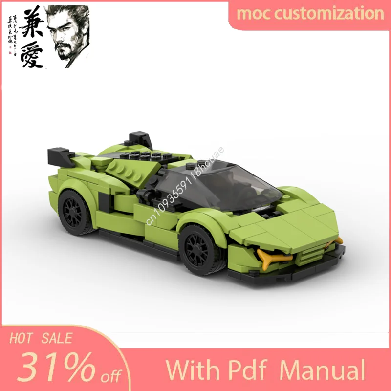 301PCS Moc Lamborghinis Sian Speed Champion Supercar Technology Creative Children Toy Birthday Building Blocks Holiday Kid Gifts
301PCS Moc Lamborghinis Sian Speed Champion Supercar Technology Creative Children Toy Birthday Building Blocks Holiday Kid Gifts