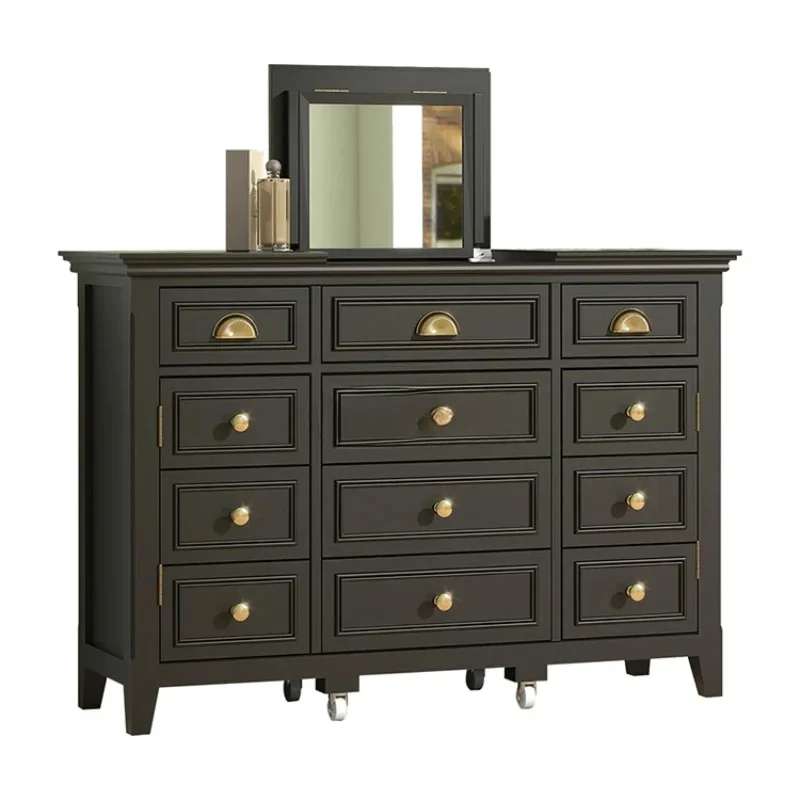 Integrated lighting table and storage cabinet CX black retro dressing table antique dressing table
Integrated lighting table and storage cabinet CX black retro dressing table antique dressing table