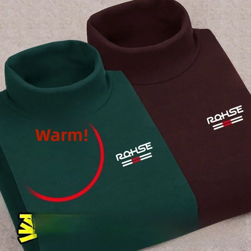 Men's Double-Sided Fleece Thermal Long Sleeve T-Shirt High Collar Base Shirt Autumn Winter Warm Inner Wear Underwear Top
Men's Double-Sided Fleece Thermal Long Sleeve T-Shirt High Collar Base Shirt Autumn Winter Warm Inner Wear Underwear Top