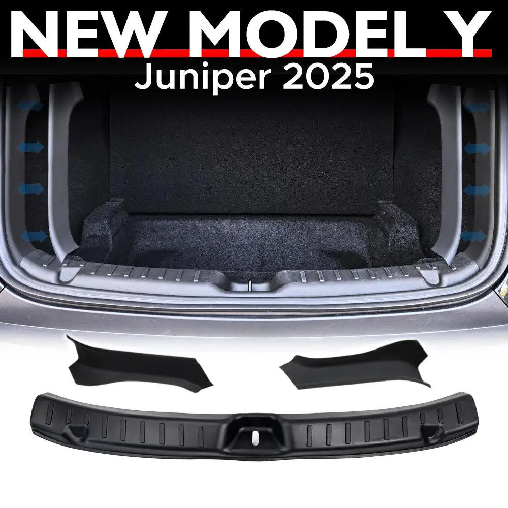 Пороговая полоса багажника TPE, защитная крышка от царапин для Tesla New Model Y LAUNCH 2025 Juniper 2025+
Пороговая полоса багажника TPE, защитная крышка от царапин для Tesla New Model Y LAUNCH 2025 Juniper 2025+