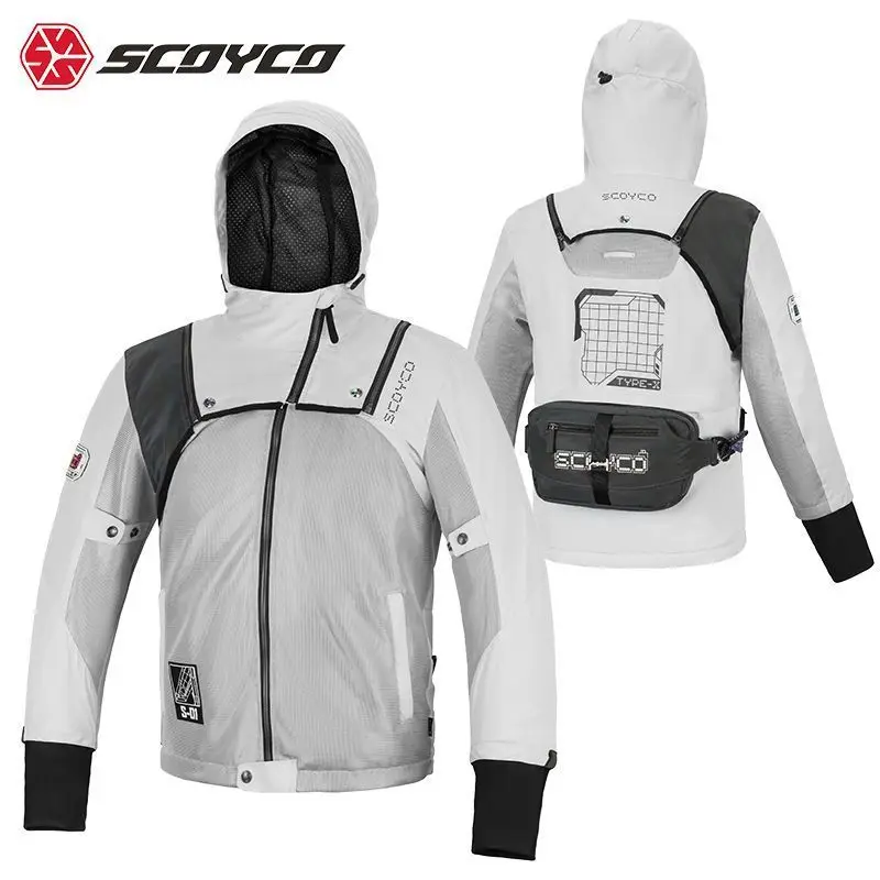 SCOYCO Cycling Suit Men's Motorcycle Jacket Summer Locomotive Four Seasons Casual Breathable Elastic Windproof Jacket
SCOYCO Cycling Suit Men's Motorcycle Jacket Summer Locomotive Four Seasons Casual Breathable Elastic Windproof Jacket