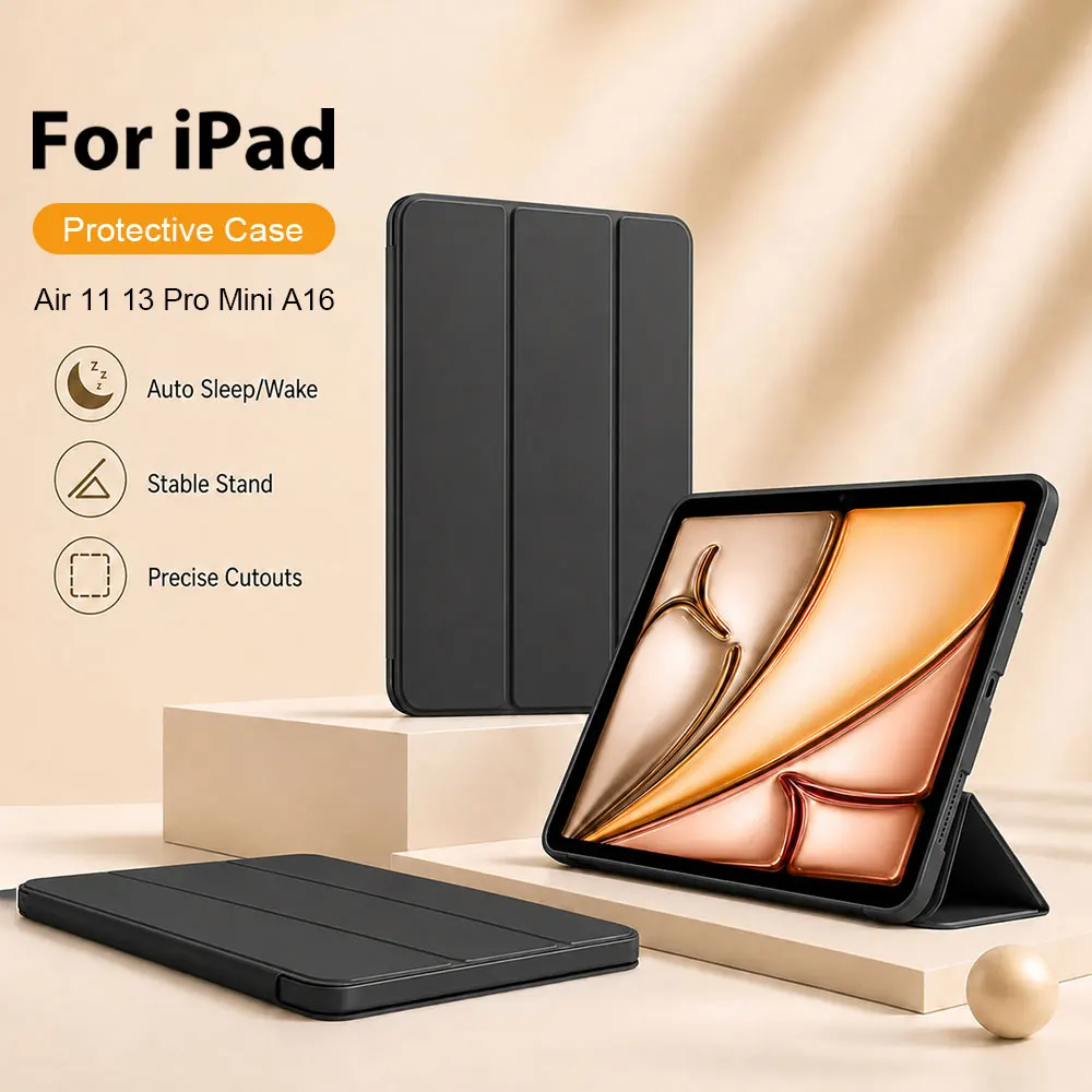 For iPad Case Air 11th M4 M3 M2 4 5 A16 2026 10 9 10th 9th Generation Pro 13 11 M5 12.9 Funda For ipad Mini 6 7 Protective Cover
For iPad Case Air 11th M4 M3 M2 4 5 A16 2026 10 9 10th 9th Generation Pro 13 11 M5 12.9 Funda For ipad Mini 6 7 Protective Cover