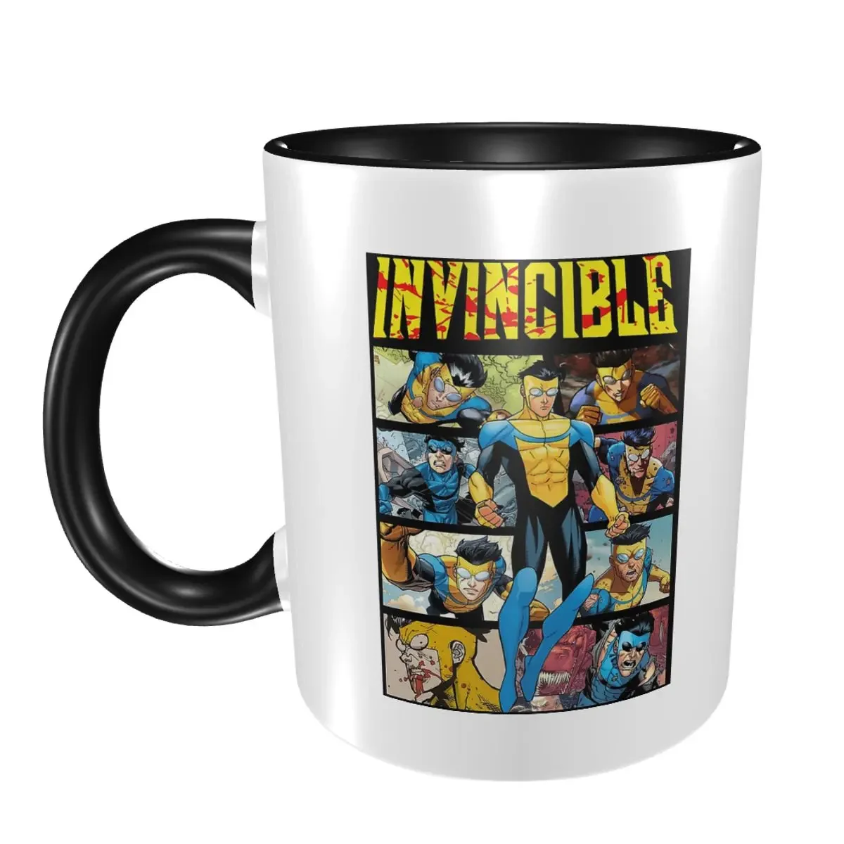 Cartoon Invincible Mug Funny Ceramic Coffee Cups Tea Mugs Milk Cup Drinkware Gift for Woman Man
Cartoon Invincible Mug Funny Ceramic Coffee Cups Tea Mugs Milk Cup Drinkware Gift for Woman Man