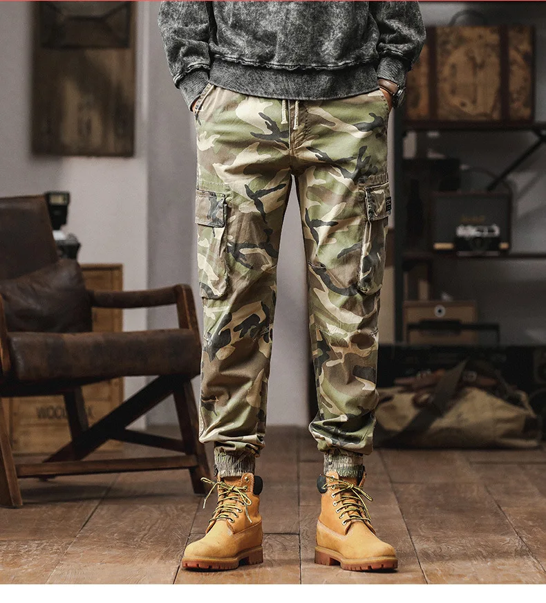 Camouflage Work Pants Loose Fit Multi-Pocket Autumn New Style American Outdoor Large Size Casual Trousers for Youth Fashion Tren
Camouflage Work Pants Loose Fit Multi-Pocket Autumn New Style American Outdoor Large Size Casual Trousers for Youth Fashion Tren
