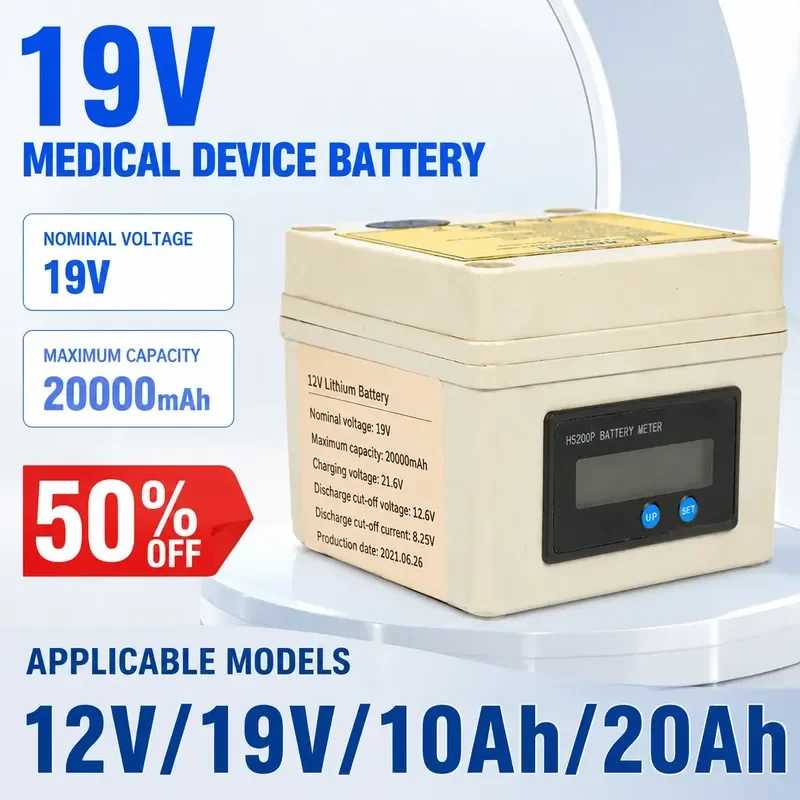 For 18650 Battery 11.1V Medical Power Equipment 19V Electrical Appliances 25Ah Energy Storage UPS Lithium Battery
For 18650 Battery 11.1V Medical Power Equipment 19V Electrical Appliances 25Ah Energy Storage UPS Lithium Battery